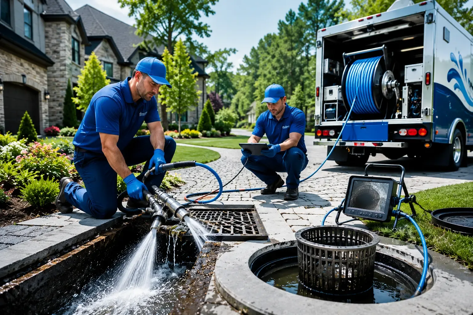 Local outdoor drain cleaning professionals in Port Aransas, TX